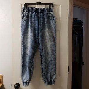 Indigo Rein Forever Denim joggers